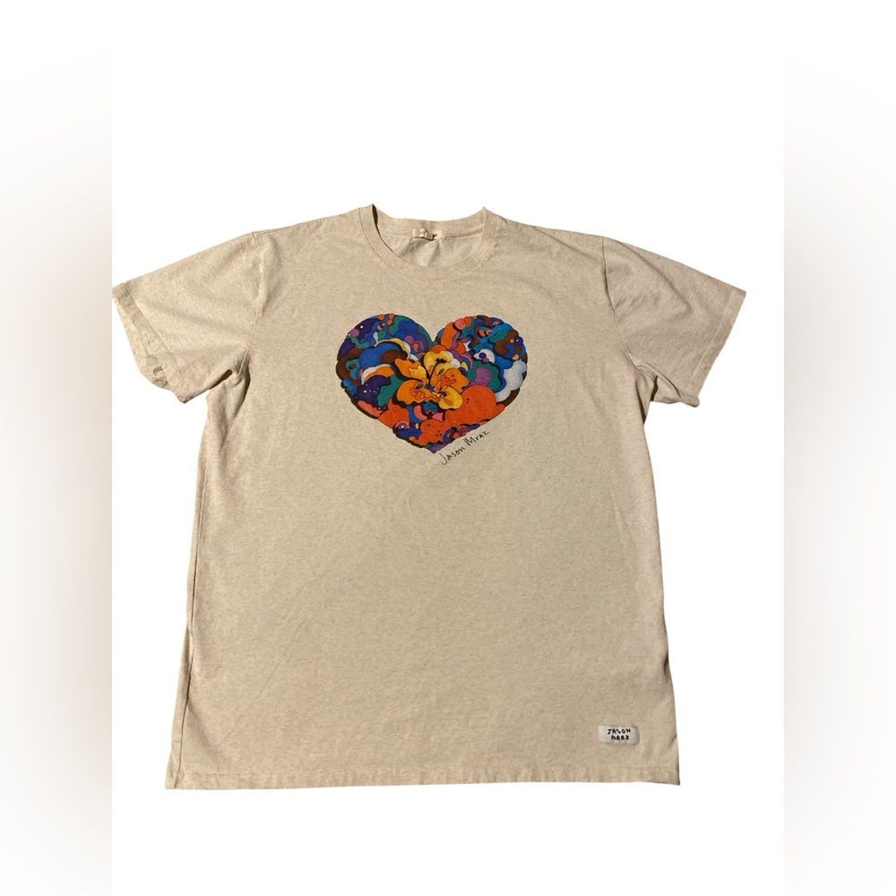 Jason Mraz Organic Sound heart Tshirt - Picture 2 of 7